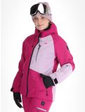 Vignette Rehall, Faye-R veste de ski femmes Festival Fuchsia rose, violet 