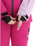 Vignette Rehall, Faye-R veste de ski femmes Festival Fuchsia rose, violet 