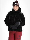 Vignette Rehall, Felix-R veste de ski femmes Metallic Black noir 