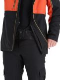 Vignette Rehall, Geri-R veste de ski hommes Rust brun, noir 