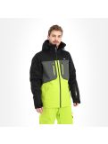 Vignette Rehall, Halo-R veste de ski hommes lime vert 