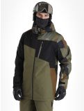 Vignette Rehall, Iann-R veste de ski hommes Olive noir, vert 