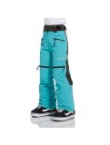 Vignette Rehall, Jaydi-R-Jr. pantalon de ski enfants aqua bleu 