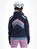 Vignette Rehall, June-R veste de ski femmes Navy bleu, violet 