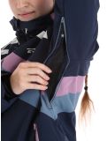 Vignette Rehall, June-R veste de ski femmes Navy bleu, violet 