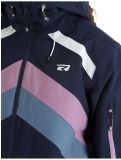 Vignette Rehall, June-R veste de ski femmes Navy bleu, violet 