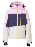 Vignette Rehall, Liv-R veste de ski enfants Lilac beige, rose 