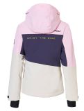 Vignette Rehall, Liv-R veste de ski enfants Lilac beige, rose 