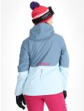 Vignette Rehall, Liza-R veste de ski femmes Omphalodes bleu 