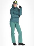 Vignette Rehall, Lou-R veste de ski femmes Roses Smoke Pine vert 