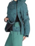 Vignette Rehall, Lou-R veste de ski femmes Roses Smoke Pine vert 