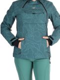 Vignette Rehall, Lou-R veste de ski femmes Roses Smoke Pine vert 