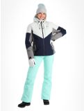 Vignette Rehall, Lou-R veste de ski femmes Light Grey bleu, gris 