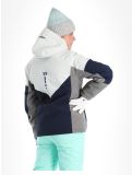 Vignette Rehall, Lou-R veste de ski femmes Light Grey bleu, gris 