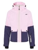 Vignette Rehall, Luna-R veste de ski enfants Lilac gris, rose 