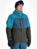 Vignette Rehall, Mayon-R veste de ski hommes Petrol gris, vert 