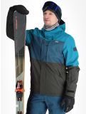 Vignette Rehall, Mayon-R veste de ski hommes Petrol gris, vert 