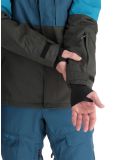 Vignette Rehall, Mayon-R veste de ski hommes Petrol gris, vert 