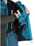 Vignette Rehall, Mayon-R veste de ski hommes Petrol gris, vert 