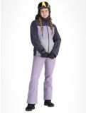 Vignette Rehall, Meave-R veste de ski femmes Graphite gris, violet 