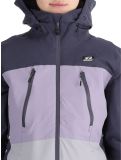 Vignette Rehall, Meave-R veste de ski femmes Graphite gris, violet 