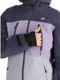 Vignette Rehall, Meave-R veste de ski femmes Graphite gris, violet 