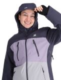 Vignette Rehall, Meave-R veste de ski femmes Graphite gris, violet 