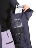 Vignette Rehall, Meave-R veste de ski femmes Graphite gris, violet 