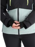 Vignette Rehall, Meave-R veste de ski femmes Sharp Green noir, vert 