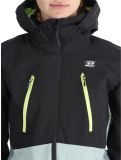 Vignette Rehall, Meave-R veste de ski femmes Sharp Green noir, vert 