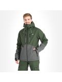 Vignette Rehall, Rage-R veste de ski hommes olive vert 