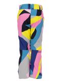 Vignette Rehall, Romana-R pantalon de ski enfants Abstract - Blazing Yellow-Lilac multicolore 