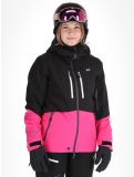 Vignette Rehall, Sabinio-R veste de ski femmes Pink noir, rose 