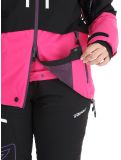 Vignette Rehall, Sabinio-R veste de ski femmes Pink noir, rose 