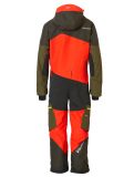 Vignette Rehall, Siddley-R combinaison de ski enfants Flame Red gris, rouge 