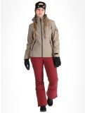 Vignette Rehall, Skye-R veste de ski femmes Brindle beige 