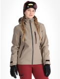 Vignette Rehall, Skye-R veste de ski femmes Brindle beige 