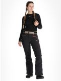 Vignette Rehall, Stormy-R pantalon de ski femmes Caviar noir 