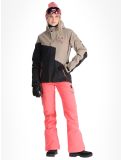 Vignette Rehall, Tasha-R veste de ski femmes Brindle beige 