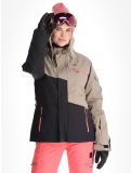 Vignette Rehall, Tasha-R veste de ski femmes Brindle beige 