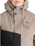 Vignette Rehall, Tasha-R veste de ski femmes Brindle beige 