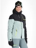 Vignette Rehall, Tasha-R veste de ski femmes Jadeite gris 