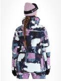 Vignette Rehall, Vie-R veste de ski femmes Camo Abstract Lavender multicolore, violet 