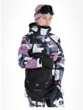 Vignette Rehall, Vie-R veste de ski femmes Camo Abstract Lavender multicolore, violet 