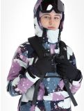 Vignette Rehall, Vie-R veste de ski femmes Camo Abstract Lavender multicolore, violet 