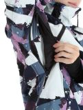 Vignette Rehall, Vie-R veste de ski femmes Camo Abstract Lavender multicolore, violet 