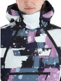 Vignette Rehall, Vie-R veste de ski femmes Camo Abstract Lavender multicolore, violet 