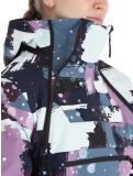 Vignette Rehall, Vie-R veste de ski femmes Camo Abstract Lavender multicolore, violet 