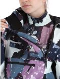 Vignette Rehall, Vie-R veste de ski femmes Camo Abstract Lavender multicolore, violet 