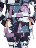 Vignette Rehall, Vie-R veste de ski femmes Camo Abstract Lavender multicolore, violet 